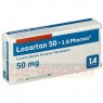 LOSARTAN 50-1A Pharma Filmtabletten 28 St | ЛОСАРТАН таблетки вкриті оболонкою 28 шт | 1 A PHARMA | Лозартан