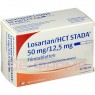 LOSARTAN/HCT STADA 50 mg/12,5 mg Filmtabletten 98 St | ЛОСАРТАН таблетки вкриті оболонкою 98 шт | STADAPHARM | Лозартан, гідрохлоротіазид