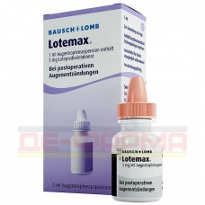 Лотемакс | Lotemax | Лотепреднол