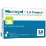 MACROGOL-1A Pharma Plv.z.Her.e.Lsg.z.Einnehmen 20 St | МАКРОГОЛ порошок для приготовления перорального раствора 20 шт | 1 A PHARMA | Макрогол в комбинации