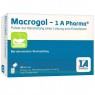 MACROGOL-1A Pharma Plv.z.Her.e.Lsg.z.Einnehmen 100 St | МАКРОГОЛ порошок для приготовления перорального раствора 100 шт | 1 A PHARMA | Макрогол в комбинации