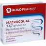 MACROGOL AL 13,7 g Plv.z.Her.e.Lsg.z.Einnehmen 10 St | МАКРОГОЛ порошок для приготовления перорального раствора 10 шт | ALIUD PHARMA | Макрогол в комбинации