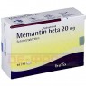 MEMANTINHYDROCHLORID beta 20 mg Schmelztabletten 98 St | МЕМАНТИНГІДРОХЛОРИД таблетки, що диспергуються в порожнині рота 98 шт | BETAPHARM | Мемантин