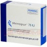 MENOPUR HP 75 I.E. Plv.u.Lsm.z.H.e.Injektionslsg. 5 St | МЕНОПУР порошок та розчинник для ін'єкцій 5 шт | AXICORP PHARMA | Людський менопаузний гонадотропін