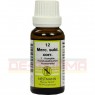 MERCURIUS SUBLIMATUS CORR.F Komplex Nr.12 Dilution 20 ml | МЕРКУРІУС СУБЛІМАТУС розчин 20 мл | NESTMANN PHARMA