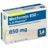 METFORMIN 850-1A Pharma Filmtabletten 30 St | МЕТФОРМІН таблетки вкриті оболонкою 30 шт | 1 A PHARMA | Метформін