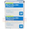 METFORMIN 850-1A Pharma Filmtabletten 180 St | МЕТФОРМІН таблетки вкриті оболонкою 180 шт | 1 A PHARMA | Метформін