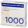 METFORMIN axcount 1.000 mg Filmtabletten 30 St | МЕТФОРМІН таблетки вкриті оболонкою 30 шт | AXCOUNT GENERIKA | Метформін