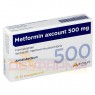 METFORMIN axcount 500 mg Filmtabletten 30 St | МЕТФОРМІН таблетки вкриті оболонкою 30 шт | AXCOUNT GENERIKA | Метформін