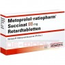 METOPROLOL-ratiopharm Succinat 95 mg Retardtabl. 50 St | МЕТОПРОЛОЛ таблетки зі сповільненим вивільненням 50 шт | RATIOPHARM | Метопролол