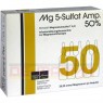 MG 5 Sulfat Amp. 50% Infusionslösungskonzentrat 5 St | МГ 5 СУЛЬФАТ концентрат для інфузійного розчину 5 шт | DROSSAPHARM | Магнію сульфат