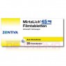 MIRTALICH 45 mg Filmtabletten 20 St | МІРТАЛІХ таблетки вкриті оболонкою 20 шт | ZENTIVA PHARMA | Міртазапін