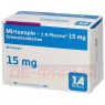 MIRTAZAPIN-1A Pharma 15 mg Schmelztabletten 96 St | МІРТАЗАПІН таблетки, що диспергуються в порожнині рота 96 шт | 1 A PHARMA | Міртазапін
