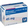 MIRTAZAPIN-1A Pharma 45 mg Schmelztabletten 18 St | МІРТАЗАПІН таблетки, що диспергуються в порожнині рота 18 шт | 1 A PHARMA | Міртазапін