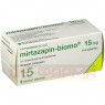 MIRTAZAPIN-biomo 15 mg Filmtabletten 100 St | МІРТАЗАПІН таблетки вкриті оболонкою 100 шт | BIOMO PHARMA | Міртазапін
