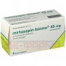 MIRTAZAPIN-biomo 45 mg Schmelztabletten 96 St | МІРТАЗАПІН таблетки, що диспергуються в порожнині рота 96 шт | BIOMO PHARMA | Міртазапін