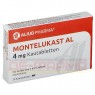 MONTELUKAST AL 4 mg Kautabletten 20 St | МОНТЕЛУКАСТ жевательные таблетки 20 шт | ALIUD PHARMA | Монтелукаст