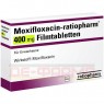 MOXIFLOXACIN-ratiopharm 400 mg Filmtabletten 10 St | МОКСИФЛОКСАЦИН таблетки вкриті оболонкою 10 шт | RATIOPHARM | Моксифлоксацин