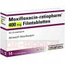 MOXIFLOXACIN-ratiopharm 400 mg Filmtabletten 14 St | МОКСИФЛОКСАЦИН таблетки вкриті оболонкою 14 шт | RATIOPHARM | Моксифлоксацин
