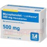 MYCOPHENOLAT-1A Pharma 500 mg Filmtabletten 50 St | МІКОФЕНОЛАТ таблетки вкриті оболонкою 50 шт | 1 A PHARMA | Мікофенолова кислота