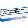 NARATRIPTAN-ratiopharm 2,5 mg Filmtabletten 2 St | НАРАТРИПТАН таблетки покрытые оболочкой 2 шт | RATIOPHARM | Наратриптан