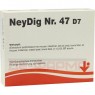 NEYDIG Nr.47 D 7 Ampullen 5x2 ml | НЕЙДИГ ампули 5x2 мл | VITORGAN