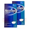 NICOTINELL Lutschtabletten 1 mg Mint 2x96 St | НІКОТИНЕЛЛ таблетки для розсмоктування 2x96 шт | GLAXOSMITHKLINE CONSUMER HEALTHCARE | Нікотин