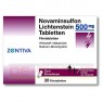 NOVAMINSULFON Lichtenst.500 mg Filmtabletten 20 St | НОВАМИНСУЛЬФОН таблетки покрытые оболочкой 20 шт | ZENTIVA PHARMA | Метамизол натрия