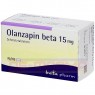 OLANZAPIN beta 15 mg Schmelztabletten 70 St | ОЛАНЗАПИН таблетки диспергируемые в полости рта 70 шт | BETAPHARM | Оланзапин