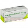 OLANZAPIN-biomo 2,5 mg Filmtabletten 35 St | ОЛАНЗАПИН таблетки покрытые оболочкой 35 шт | BIOMO PHARMA | Оланзапин