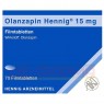 OLANZAPIN Hennig 15 mg Filmtabletten 35 St | ОЛАНЗАПІН таблетки вкриті оболонкою 35 шт | HENNIG | Оланзапін