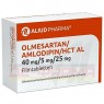 OLMESARTAN/Amlodipin/HCT AL 40 mg/5 mg/25 mg FTA 28 St | ОЛМЕСАРТАН таблетки покрытые оболочкой 28 шт | ALIUD PHARMA | Олмесартан медоксомил, амлодипин, гидрохлоротиазид