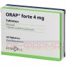 ORAP forte 4 mg Tabletten 50 St | ОРАП таблетки 50 шт | AXICORP PHARMA | Пимозид