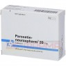 PAROXETIN-neuraxpharm 20 mg Tabletten 50 St | ПАРОКСЕТИН таблетки 50 шт | NEURAXPHARM | Пароксетин