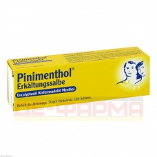 Пініментол | Pinimenthol | Комбінації активних речовин