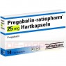 PREGABALIN-ratiopharm 25 mg Hartkapseln 14 St | ПРЕГАБАЛИН твердые капсулы 14 шт | RATIOPHARM | Прегабалин