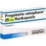 PREGABALIN-ratiopharm 25 mg Hartkapseln 56 St | ПРЕГАБАЛІН тверді капсули 56 шт | RATIOPHARM | Прегабалін