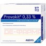 PROVOKIT 0,33% Trockensubstanz mit Lösungsm. 10x2 St | ПРОВОКИТ сухое вещество с растворителем 10x2 шт | ARISTO PHARMA | Метахолин