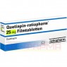 QUETIAPIN-ratiopharm 25 mg Filmtabletten 20 St | КВЕТІАПІН таблетки вкриті оболонкою 20 шт | RATIOPHARM | Кветіапін