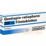 QUETIAPIN-ratiopharm 200 mg Filmtabletten 20 St | КВЕТІАПІН таблетки вкриті оболонкою 20 шт | RATIOPHARM | Кветіапін