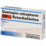 QUETIAPIN-ratiopharm 150 mg Retardtabletten 10 St | КВЕТІАПІН таблетки зі сповільненим вивільненням 10 шт | RATIOPHARM | Кветіапін