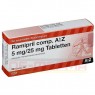 RAMIPRIL comp. AbZ 5 mg/25 mg Tabletten 20 St | РАМИПРИЛ таблетки 20 шт | ABZ PHARMA | Рамиприл, гидрохлоротиазид