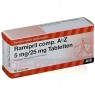 RAMIPRIL comp. AbZ 5 mg/25 mg Tabletten 50 St | РАМИПРИЛ таблетки 50 шт | ABZ PHARMA | Рамиприл, гидрохлоротиазид