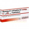 RAMIPRIL-ratiopharm comp.5 mg/25 mg Tabletten 50 St | РАМИПРИЛ таблетки 50 шт | RATIOPHARM | Рамиприл, гидрохлоротиазид