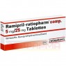 RAMIPRIL-ratiopharm comp.5 mg/25 mg Tabletten 100 St | РАМИПРИЛ таблетки 100 шт | RATIOPHARM | Рамиприл, гидрохлоротиазид