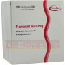 RENACET 950 mg Filmtabletten 200 St | РЕНАЦЕТ таблетки покрытые оболочкой 200 шт | RENACARE NEPHROMED | Кальция ацетат