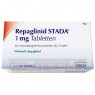 REPAGLINID STADA 1 mg Tabletten 120 St | РЕПАГЛІНІД таблетки 120 шт | STADAPHARM | Репаглінід