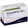 SIMVABETA 80 mg Filmtabletten 50 St | СИМВАБЕТА таблетки вкриті оболонкою 50 шт | BETAPHARM | Симвастатин