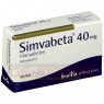 SIMVABETA 40 mg Filmtabletten 30 St | СИМВАБЕТА таблетки вкриті оболонкою 30 шт | BETAPHARM | Симвастатин