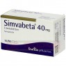 SIMVABETA 40 mg Filmtabletten 50 St | СИМВАБЕТА таблетки вкриті оболонкою 50 шт | BETAPHARM | Симвастатин